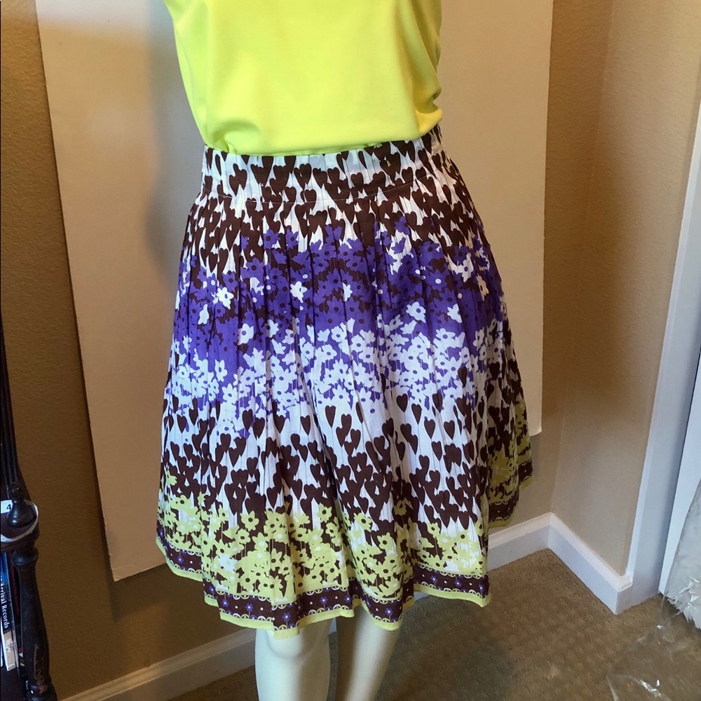 ECI Skirt/Notations Tank Floral Flowers Outfit Set